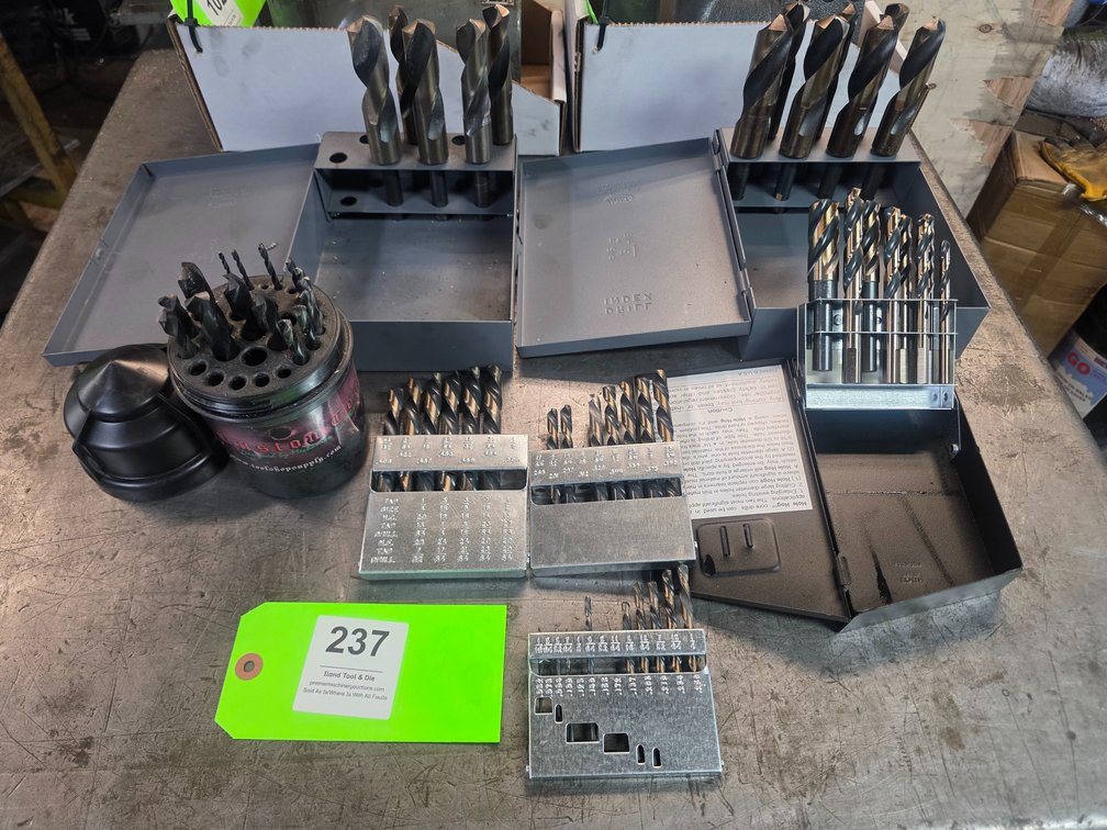 Group of Assorted Drill Indexes