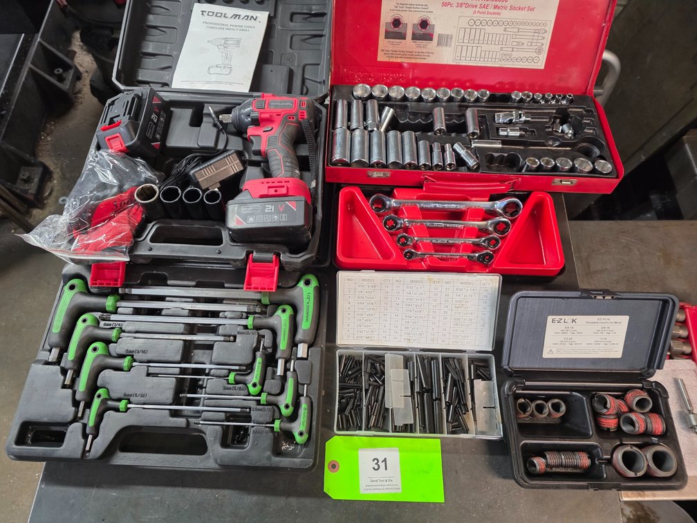 Assorted Hand and Power Tools.