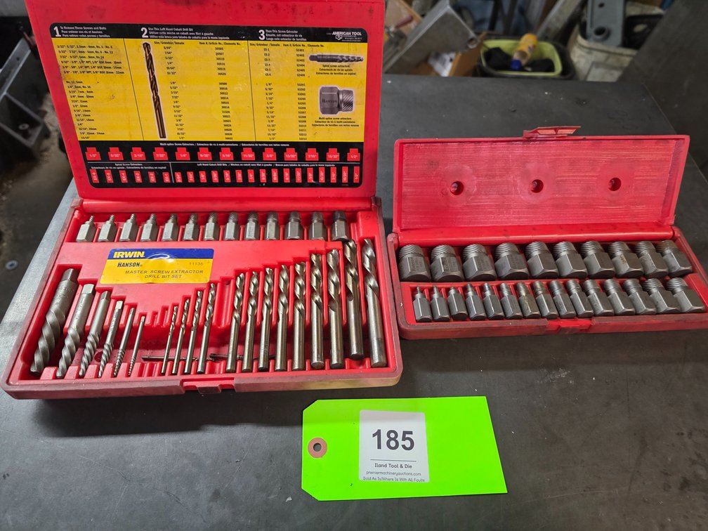 (2) Screw Extractor Sets
