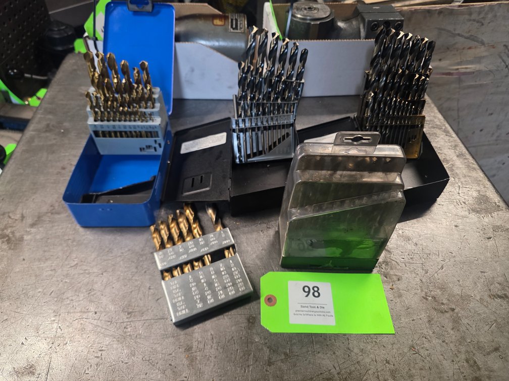 Group of Assorted Drill Bits