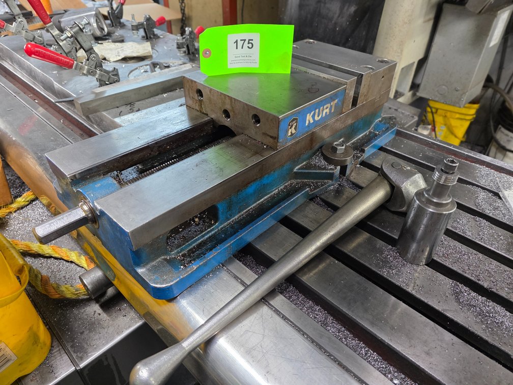 Kurt D80, 8" Precision Machine Vise.