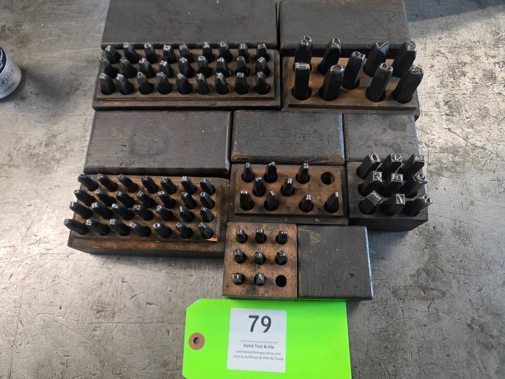 (6) Steel Stamp Sets