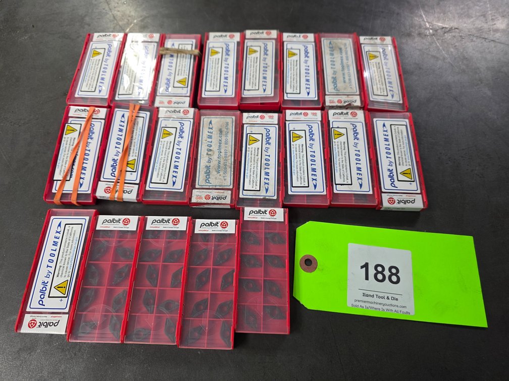 Assorted Cutting Tool Inserts.