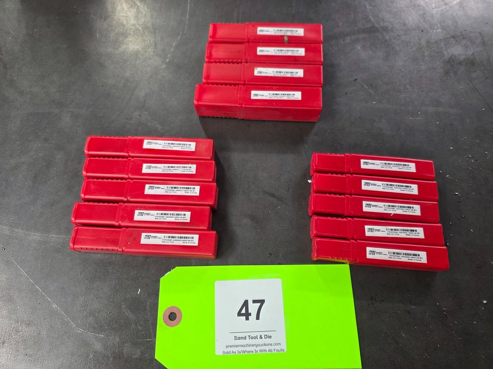 (14) New HSS Endmills.