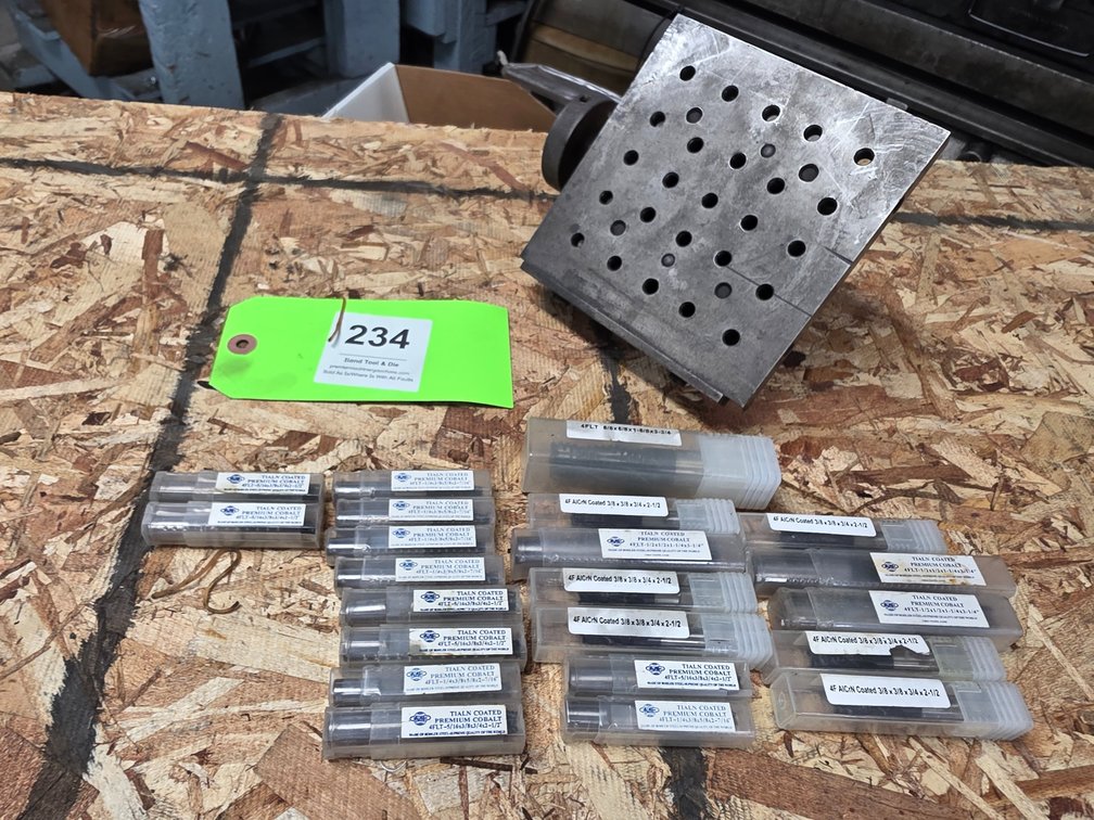 5-1/2" x 5-1/2" Adjustable Angle Drilled and Tapped Angle Plate