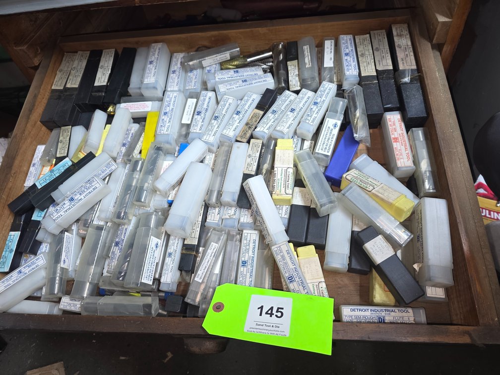 Dozens of HSS Mostly Roughing Endmills.