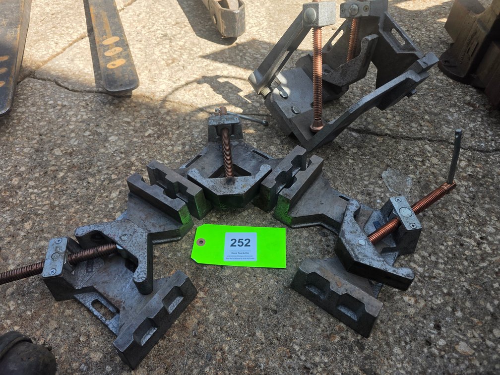 Group of Assorted Welding Corner Clamps