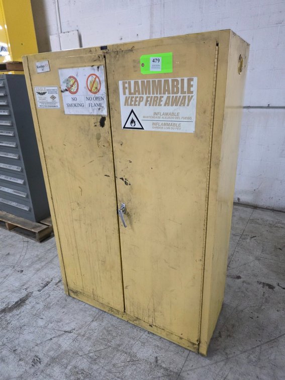 Eagle 4510, 45-Gallon Flammable Storage Cabinet.