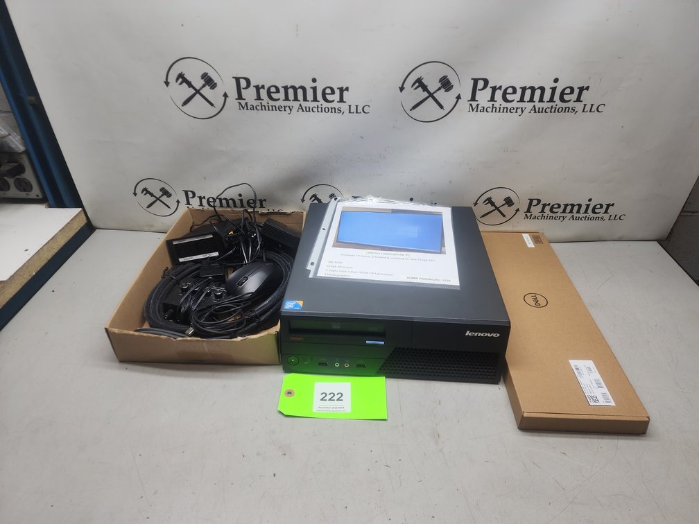 Lenovo ThinkCentre PC.