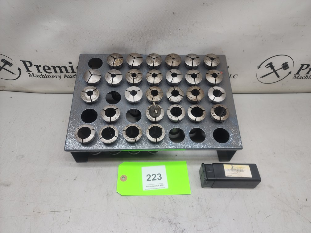 (28) 5C Collets & (1) R8 Collet.