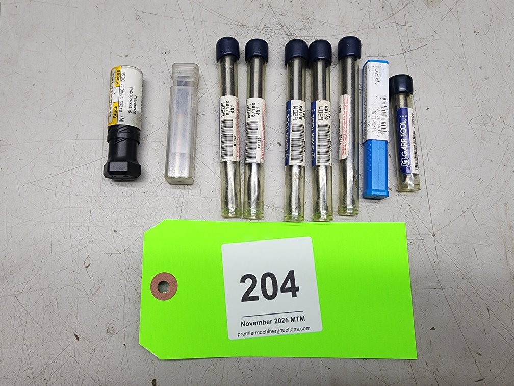 5/16" Carbide Endmills.