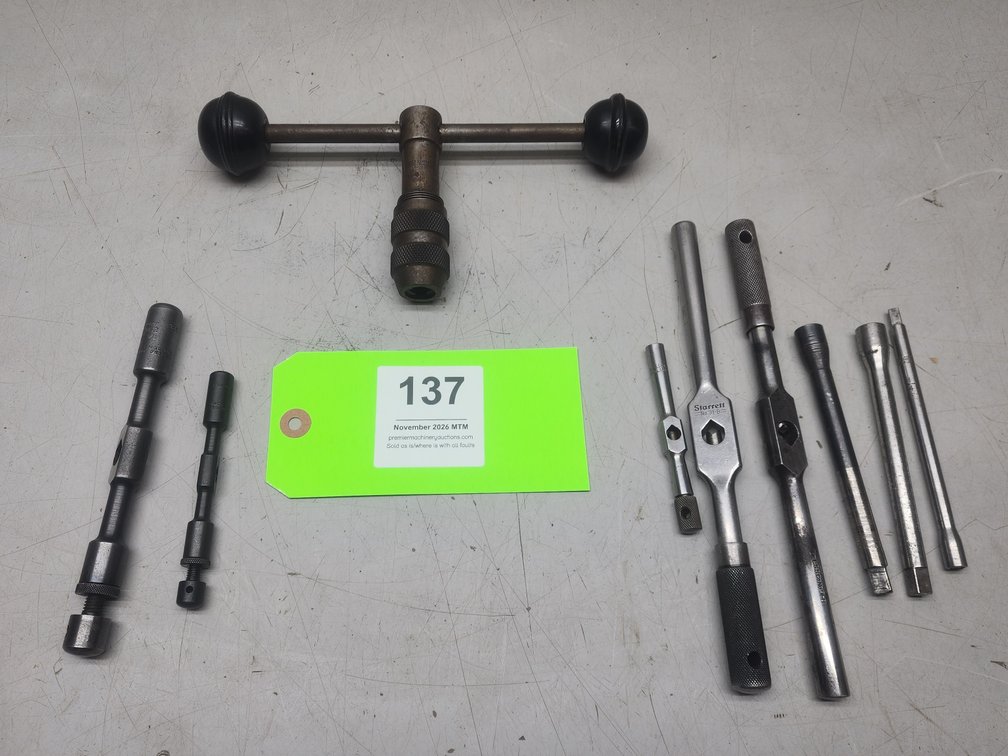 B&S and Starrett  Tap Wrenches.