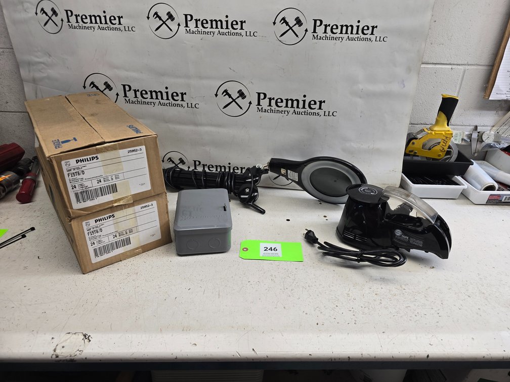 Assortment of Office Supplies and Equipment