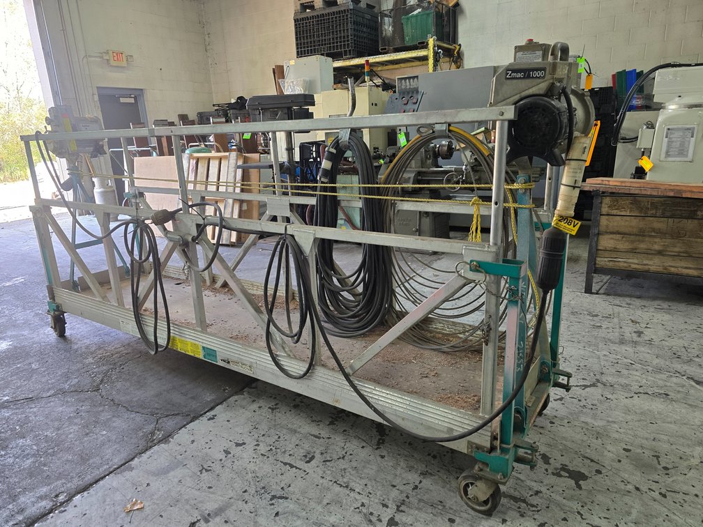 Spider Model MP Spider 1000 Aluminum Modular Suspended Staging Platform.