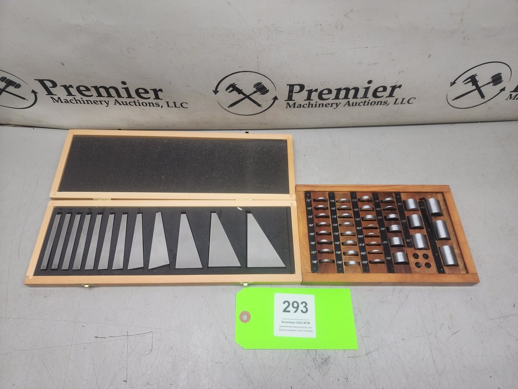 Angle Block and Spacer Block Sets.