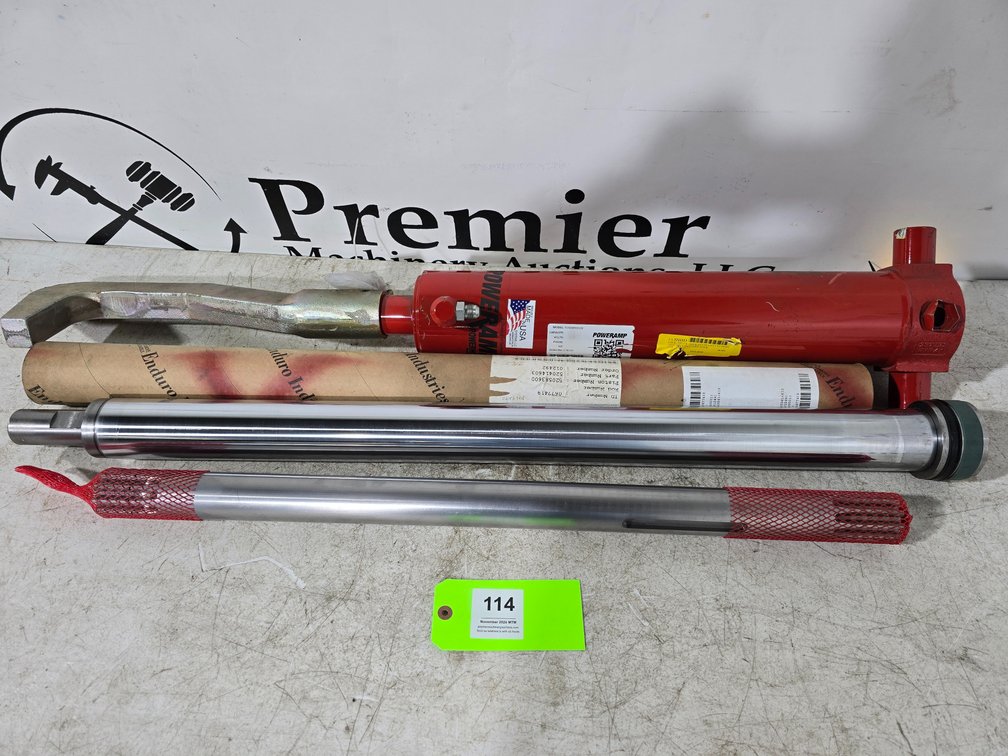 Poweramp Powerhook Vehicle Restraint Hydraulic Cylinder.