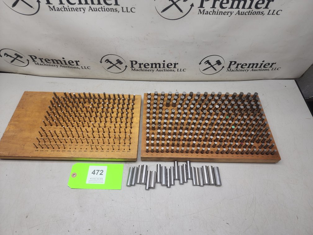 Partial Gage Pin Sets.