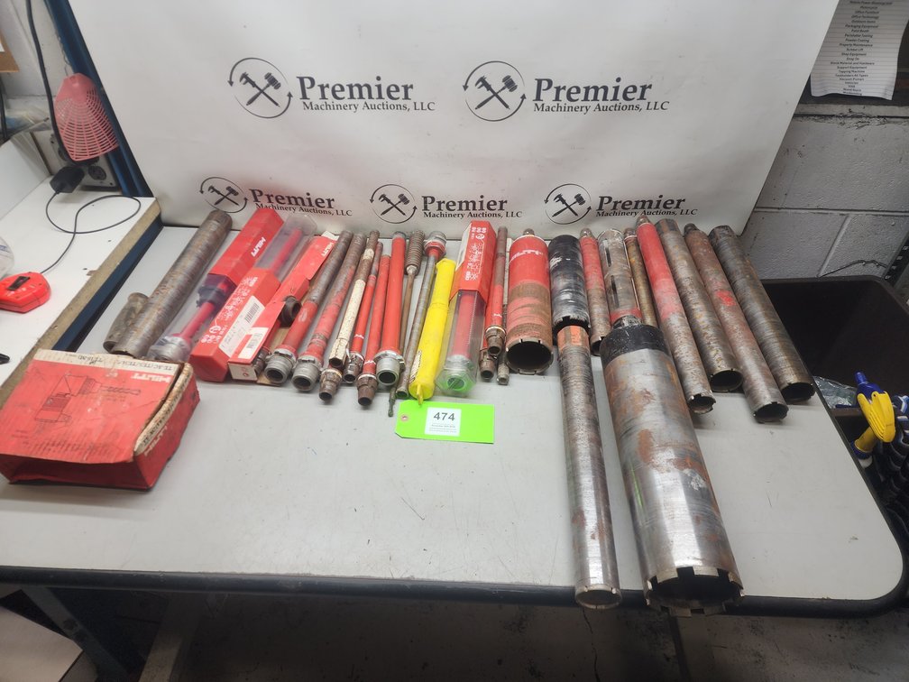 Large Hilti Core Drills.