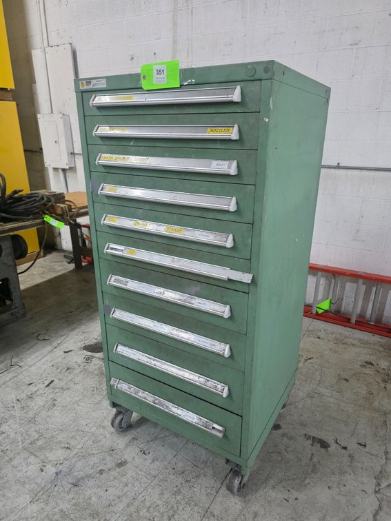 Stanley Vidmar 10-Drawer Cabinet