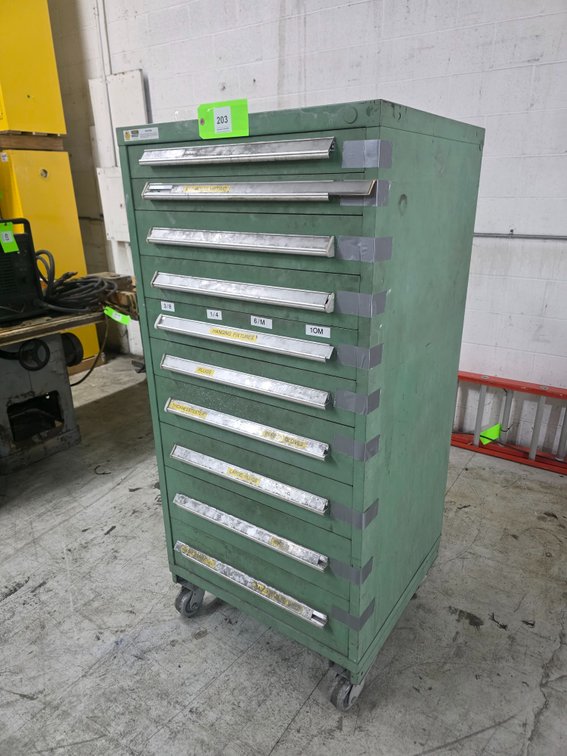 Stanley Vidmar 10-Drawer Cabinet