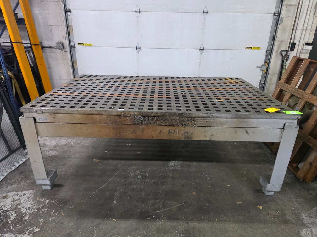8' x 5" Acorn Welding Table.