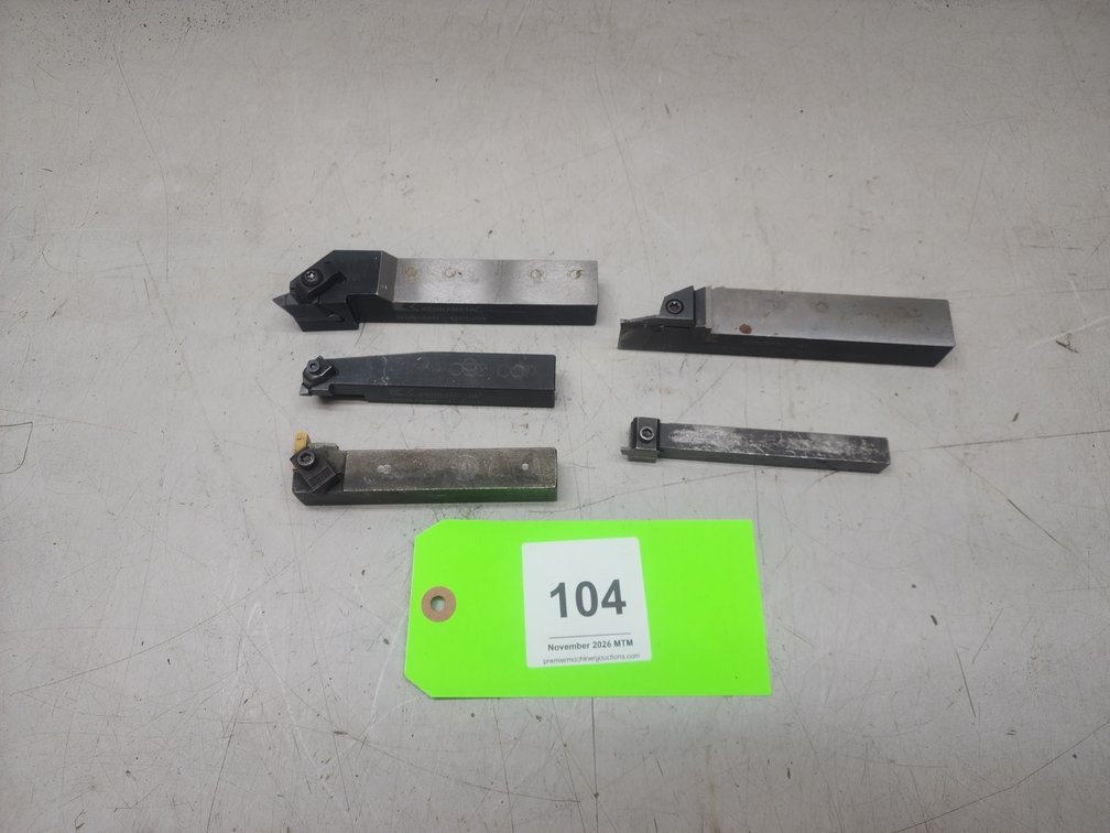 (5) Insert Toolholders.