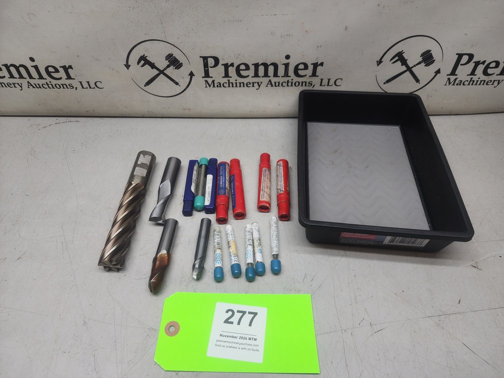 Assorted Endmills.