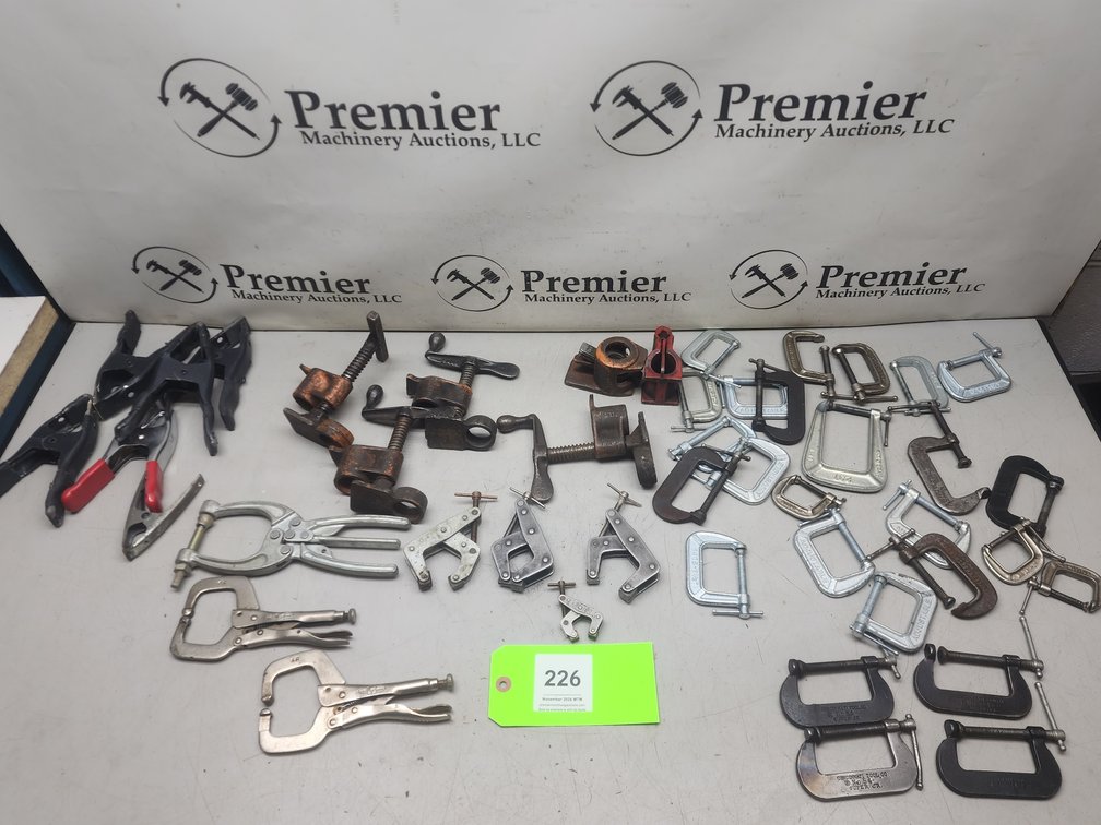 Assorted Clamps.