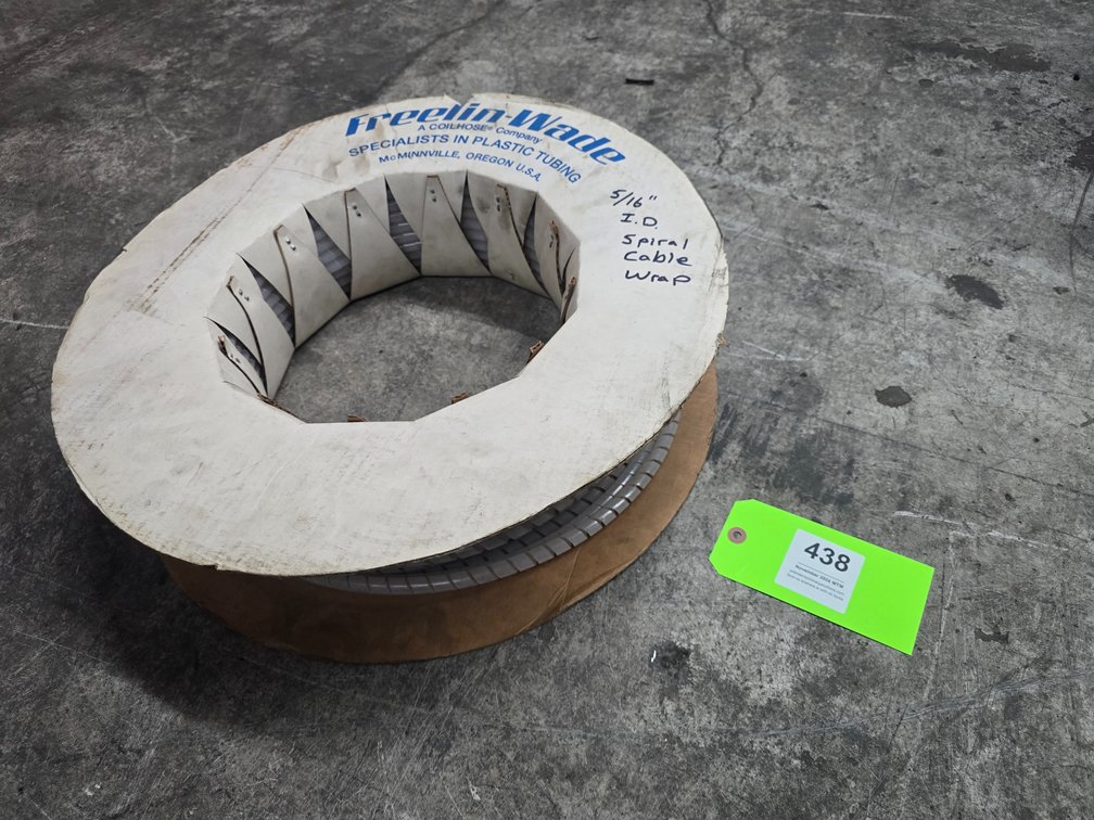 Freelin-Wade Partial Spool of 5/16" Spiral Cable Wrap