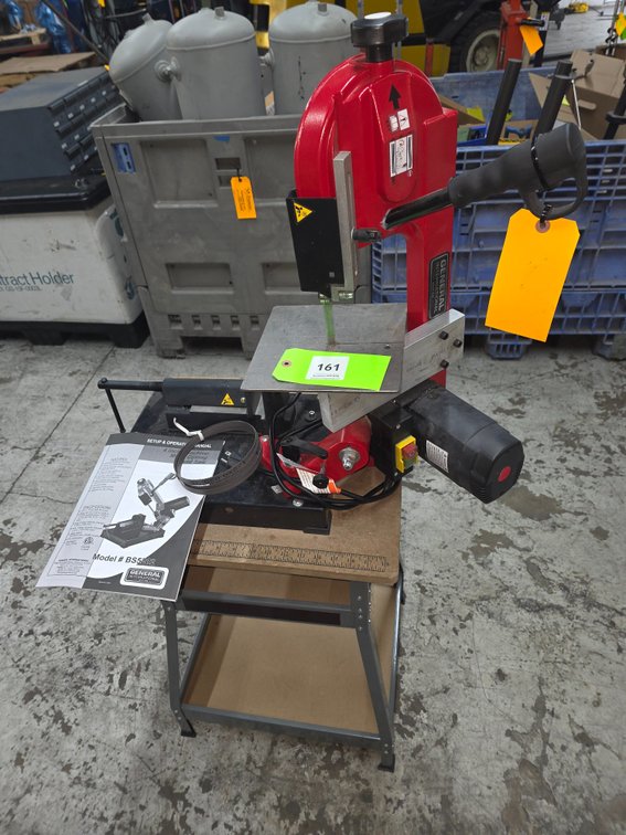 General Model BS5202, 4" Benchtop Metal Cutting Bandsaw.