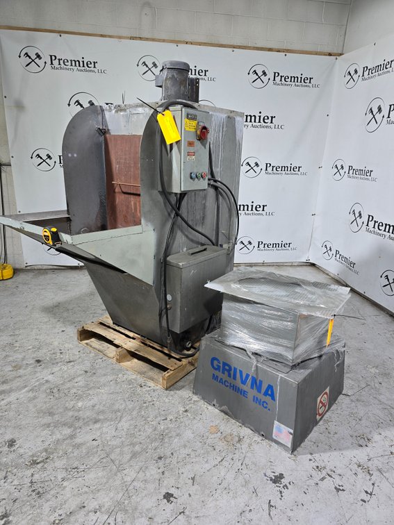 Grivna Machine Inc. Model 1200 Wet-Type Explosion Resistant Dust Collector.