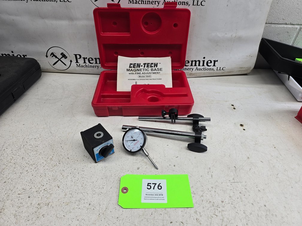 Gen-Tech Model: 5645 Magnetic Base with Fine Adjustment