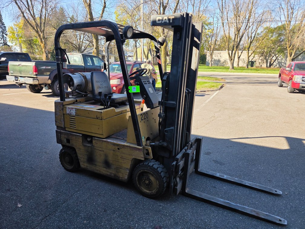 Caterpillar T40D, LP Powered Forklift.