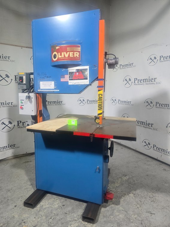 Oliver Machine No. 2416  36" Vertical Bandsaw.