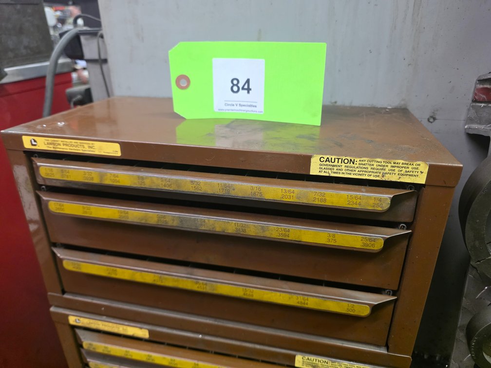 Lawson Products Drill Bit Cabinet