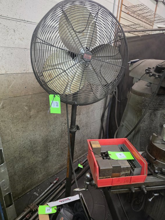 Dayton 24" Pedestal Fan.