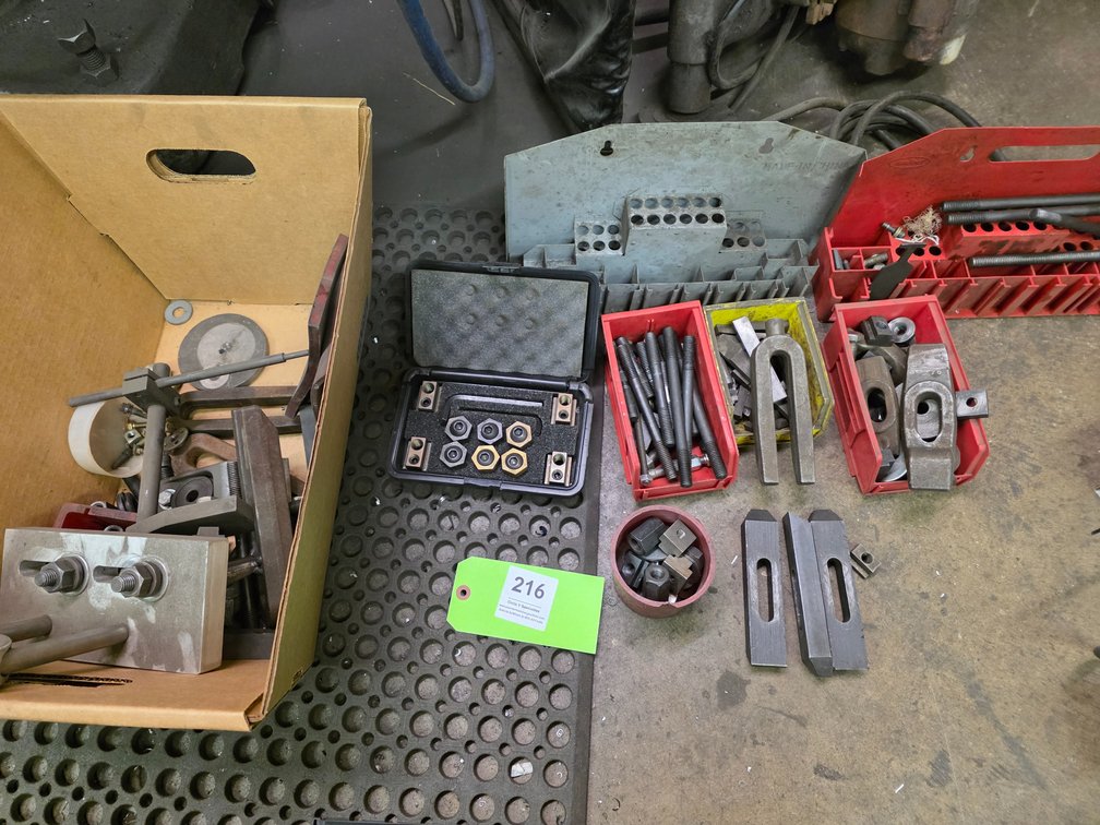 Large Assortment of Assorted Hold Down Hardware.