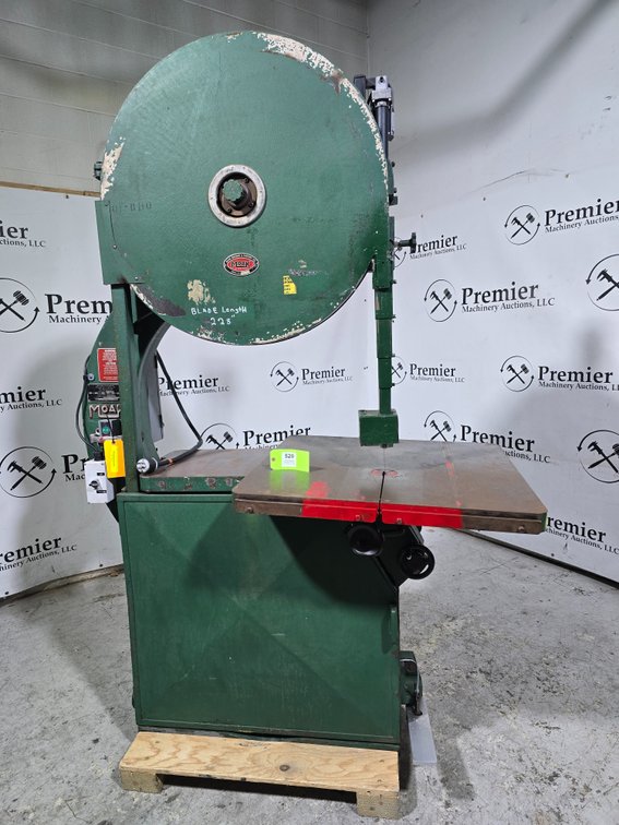 Moak 36" Super Vertical Bandsaw.