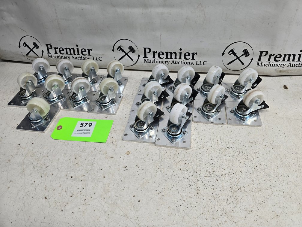 (19) 2" Casters