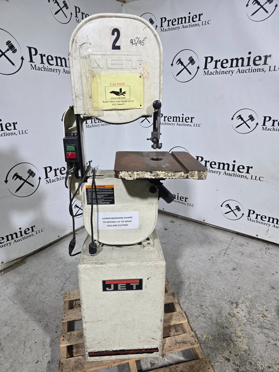 JET Model JWBS-14CS Vertical woodworking Bandsaw.