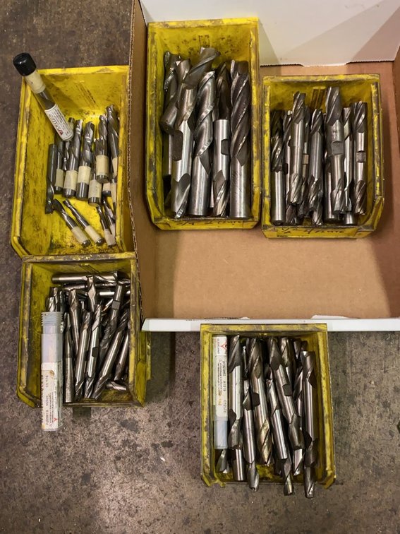 Assortment of End Mills