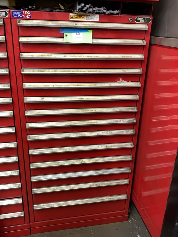 Stor-Loc Modular Drawer Cabinet with Assorted Shop Hardware