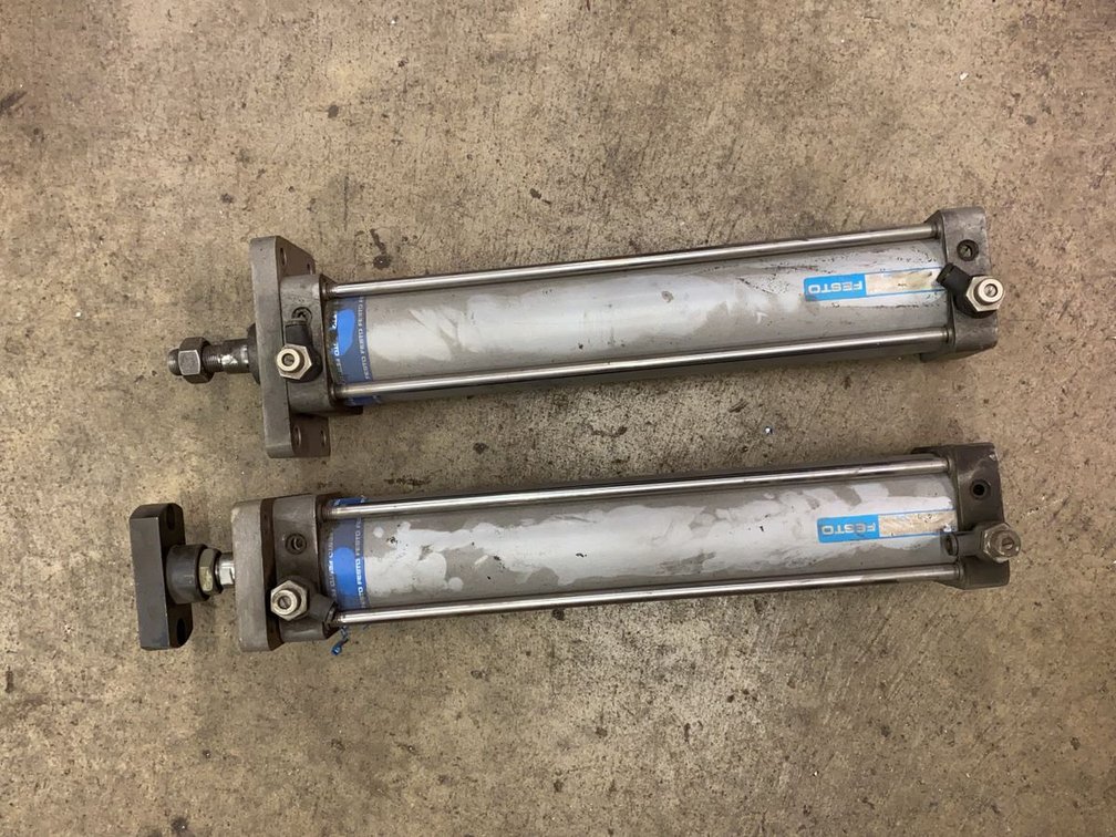 (2) Festo Air Cylinders