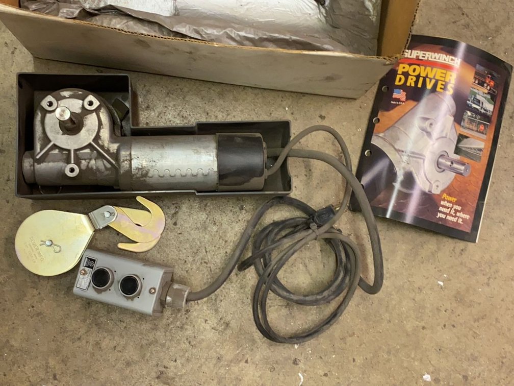 Superwinch 716110 .6 HP Power Drive Manual Override