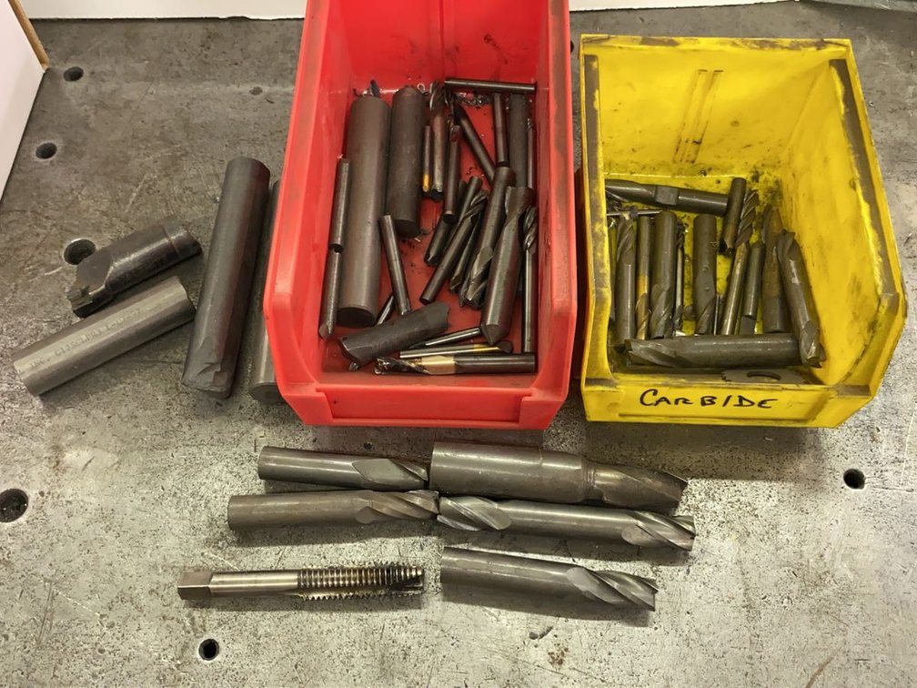 Assortment of Mostly Scrap Carbide.