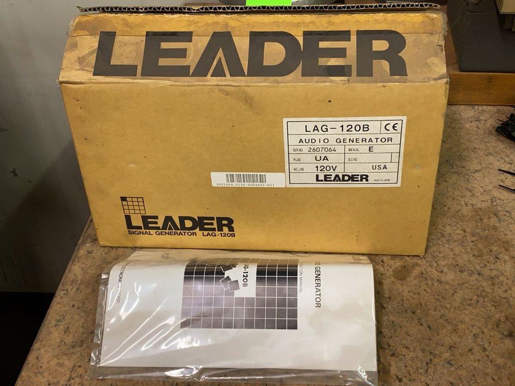 Leader LAG-120B Audio Generator