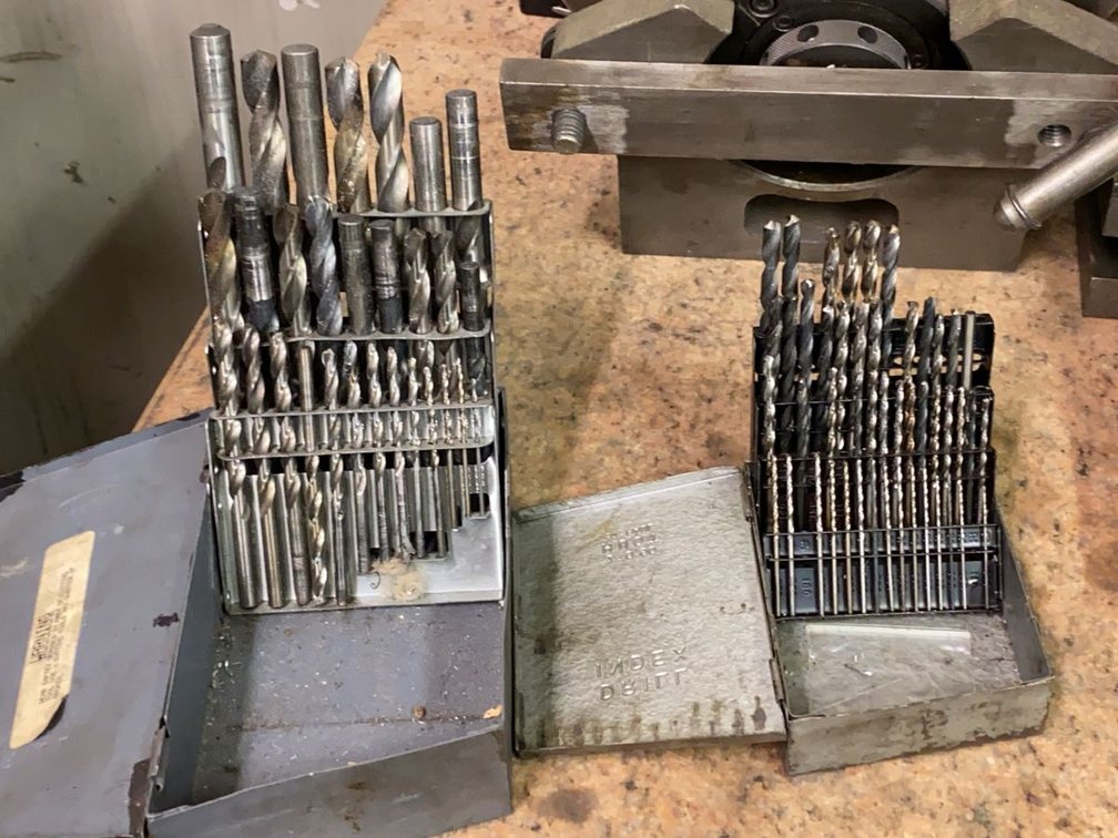 Group of Fractional Drill Bit Indexes