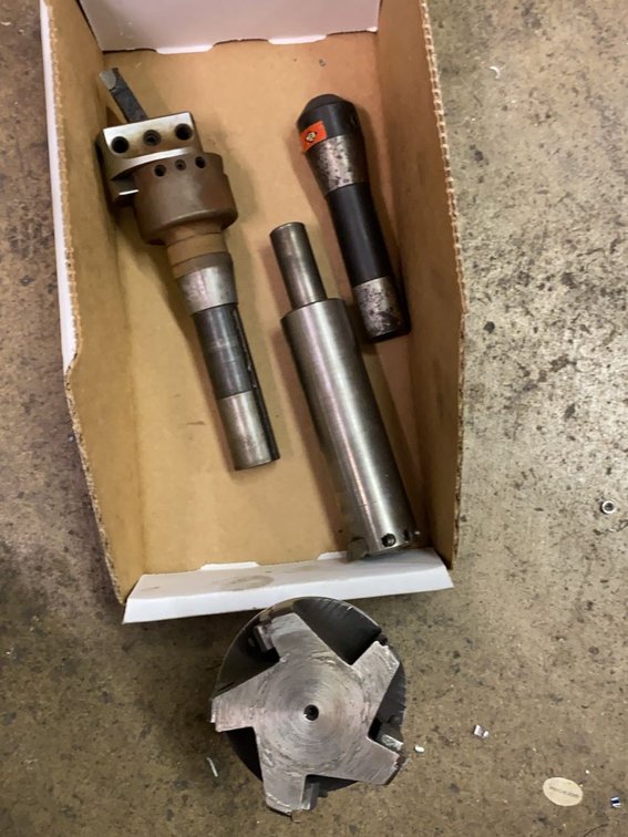 Group of 4 Metalworking Tooling Pieces
