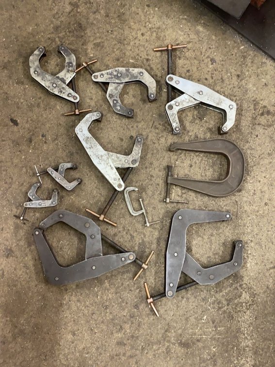 Assortment of Kant Twist Clamps and C-Clamps