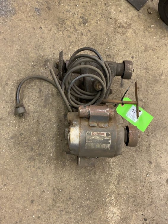 Dumore Tool Post Grinder Attachment